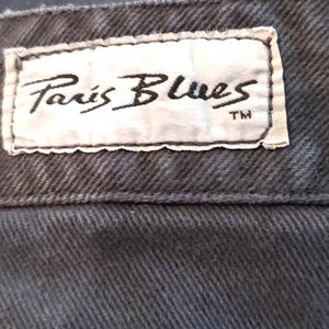 Paris Blues black denim skirt, size 9